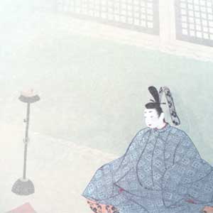 書道半紙仮名（かな）料紙 橋姫（1） 細字用半懐紙判｜書道用品