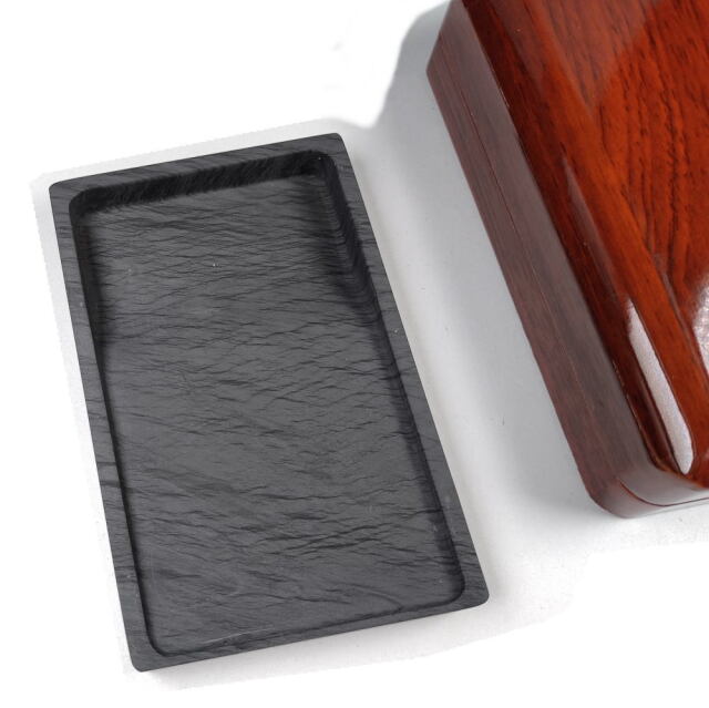 歙州硯長方六吋HJ46サイズ