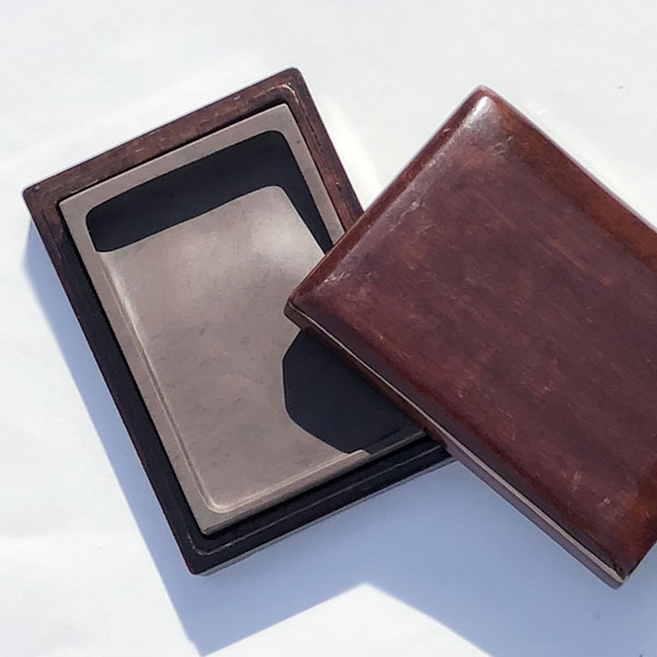 使い勝手良し☆実用長方端渓硯(*´꒳`*) 物静か 