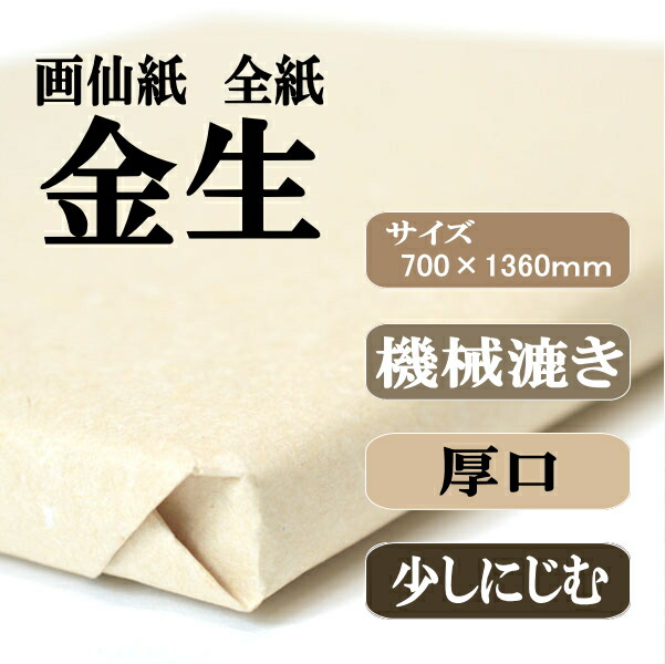 画仙紙 金生
