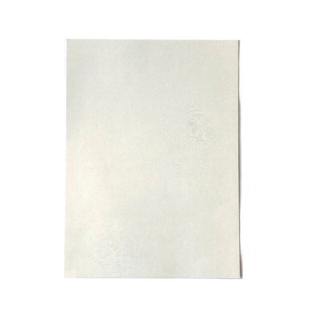 書道 かな用料紙 浮草 半懐紙判 5柄5色×10枚 細字用｜書道用品通販