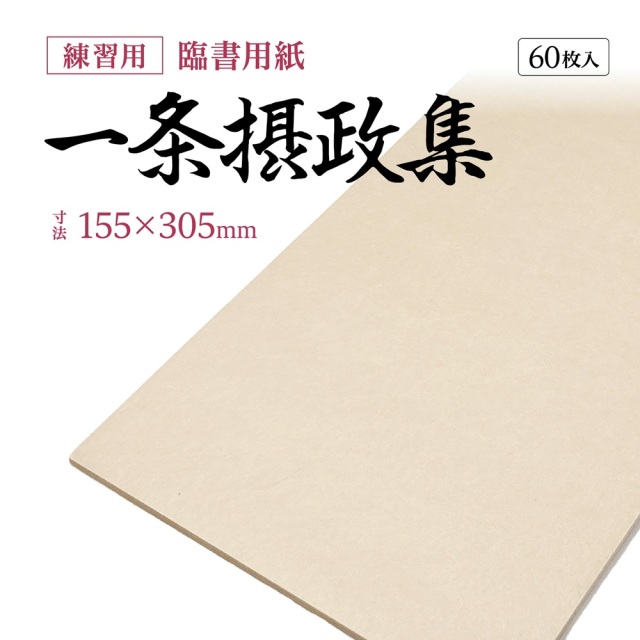 一条摂政集練習用紙 練習用紙 臨書用紙