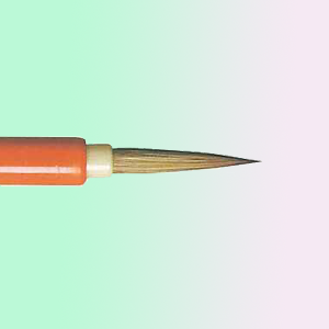 書道用品】【熊野筆】かな用小筆 K-311 イタチ毛【半紙の通販