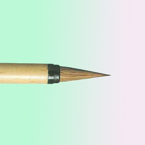 書道用品】【熊野筆】かな用小筆 K-412 イタチ毛【半紙の通販