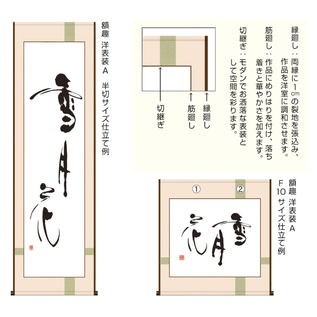 表装(洋表装：A十字仕立)