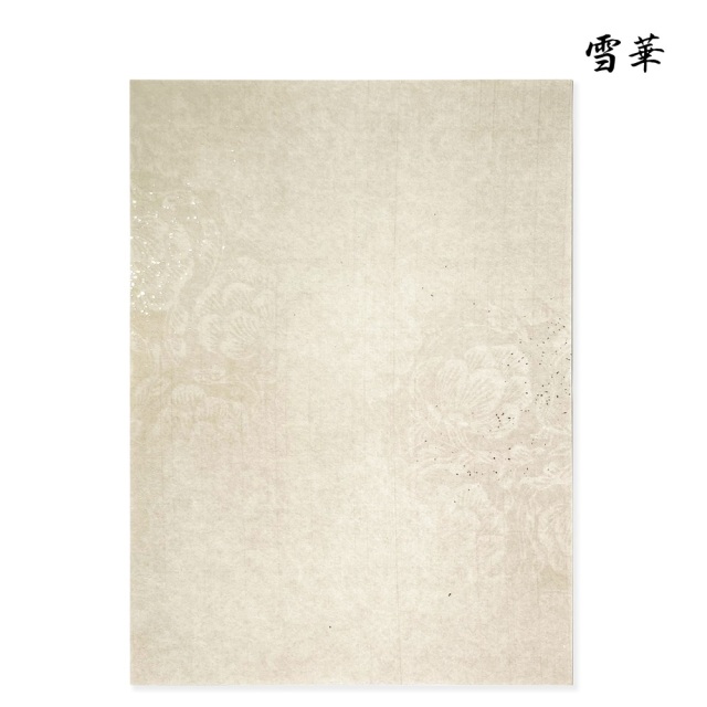 書道かな料紙雪華半懐紙判細字用｜書道用品通販の半紙屋e-shop