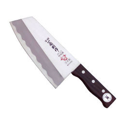 包丁のトギノン 中華包丁：一角別作 ローズ柄 文化型中華包丁 555RC