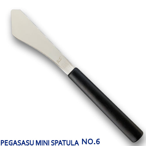 ペガサス　ミニスパチュラ（細工へラ）　NO.6　三角90mm【メール便可】
