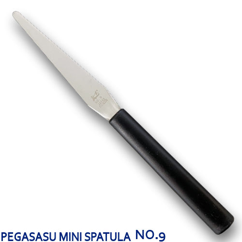 ペガサス　ミニスパチュラ（細工へラ）　NO.9　先細100mm【メール便可】