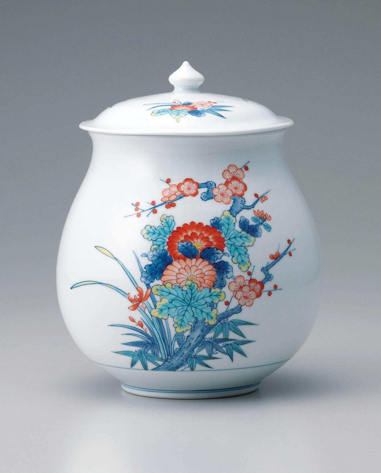 長生壺－四君子