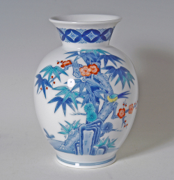 胴花瓶－松竹梅