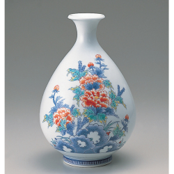 徳利花瓶（大）－岩牡丹