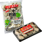 十勝餃子と海老餃子のセット