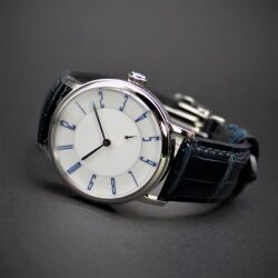 【限定1本】藤原 和博プロデュース 第11弾　SPQR arita　reiwa　特別バージョン　　有田焼 白磁文字盤×木曽漆裏蓋　機械式小秒針　arita　reiwa 　prototype　z　