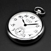 【SPQR 待望の手巻機械式提げ時計！！】SPQR HAND WINDING POCKET (手巻き提げ)×SOMESシート革ストラップ