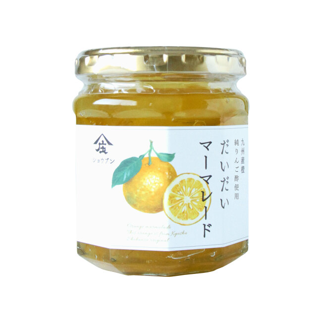 ジャム,マーマレード,だいだいマーマレード,庄分酢,パン,朝食,だいだい