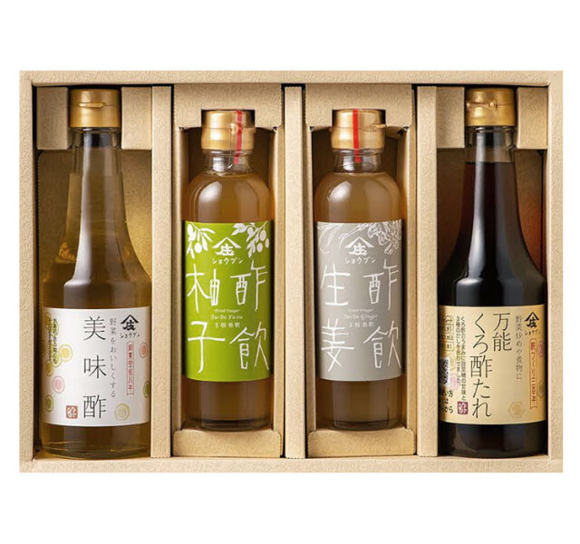 DIE BOX お酢飲料セット 3種 150ml×3本 飲む酢・デザートビネガーギフト （ギフト箱入り）