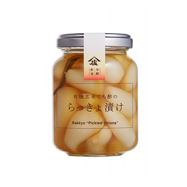 らっきょ▼ らっきょ漬 有機玄米くろ酢で漬けこんだショウブンのらっきょ漬 お酢の