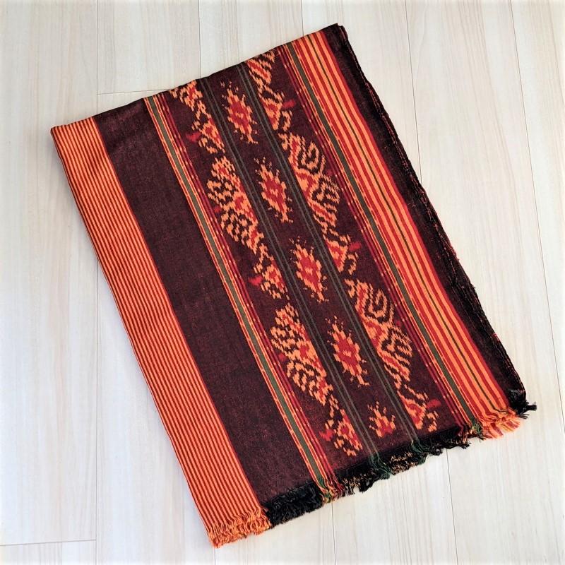 イカット・トロソ（オレンジ）