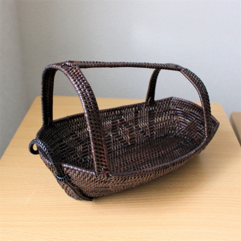 アタ製ワインホルダー（ブラウン）