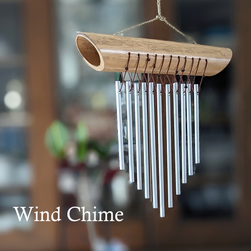竹のウインドチャイム