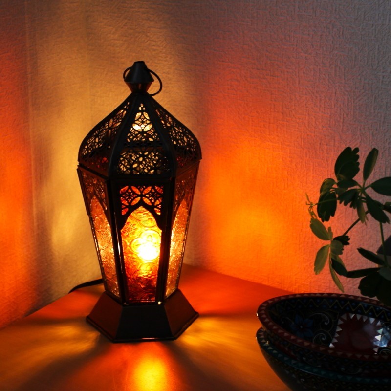 モロッカンランプ（オレンジ・M）