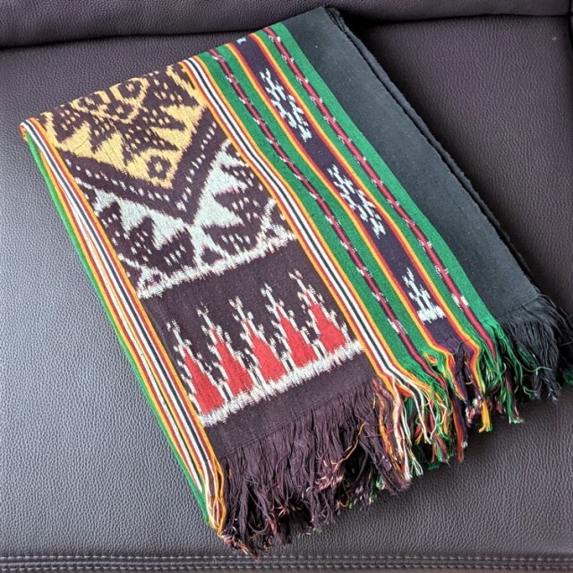 イカット・トロソ（グリーン）