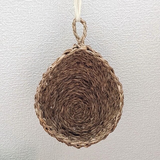 シーグラスのハンギングバスケット（A）