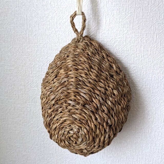 シーグラスのハンギングバスケット（A)