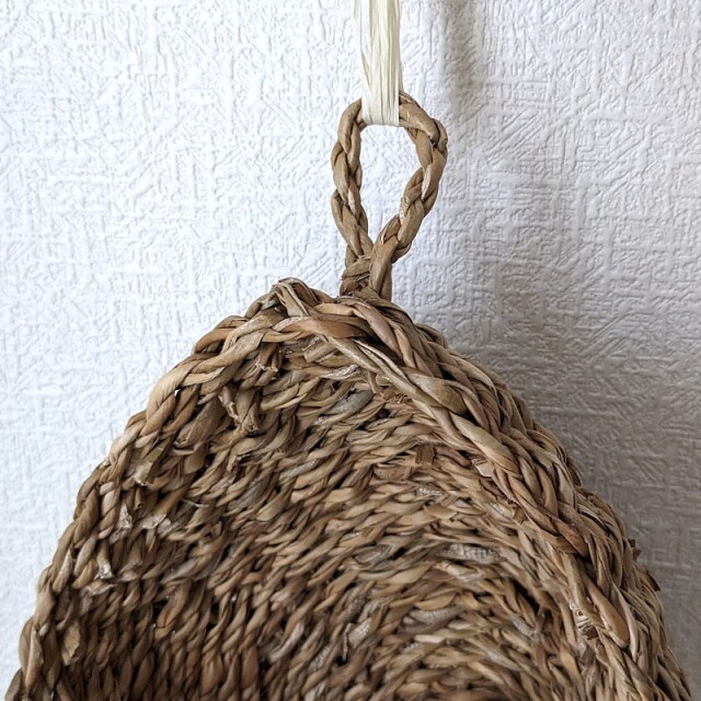 シーグラスのハンギングバスケット（A)