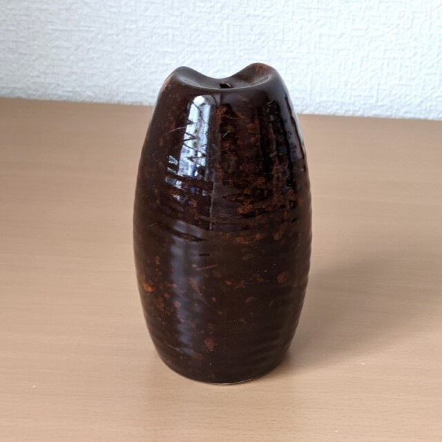 倒流香のインセンススタンド（ジグザグ）背面