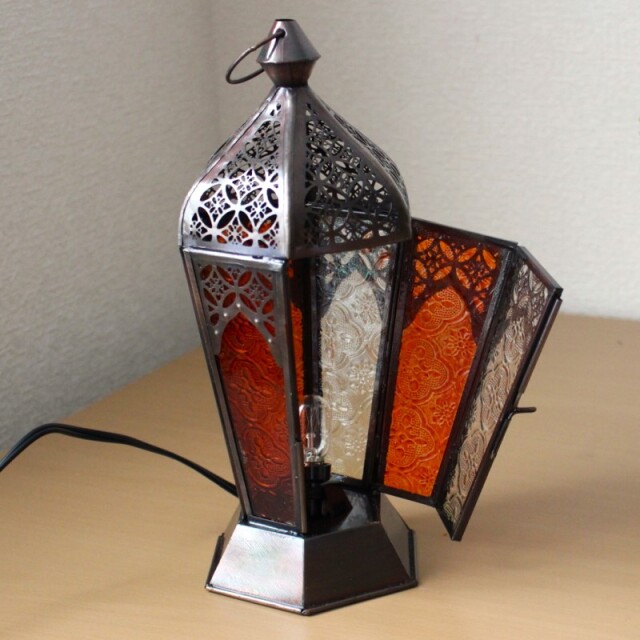 モロッカンランプ（オレンジ・M）