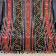 イカット・トラジャ（レッド）全体