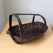 アタ製ワインホルダー（ブラウン）