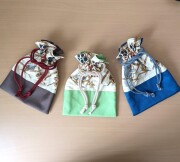 和柄の巾着