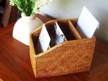 アタ,かご,バリ雑貨