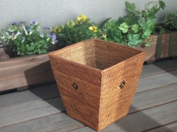 アタ製品　ごみ箱　ダストボックス　バリ雑貨