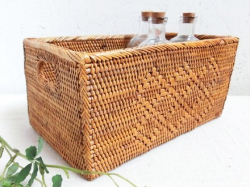 アタ製ラック,バリ雑貨,アタ,かご