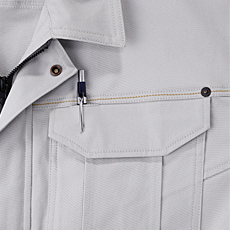 胸ポケットペン差し（左胸）