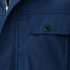 左胸ポケット（ペン差し）