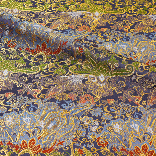 更紗ペルシャ(藤紫)の金襴生地販売なら都香庵