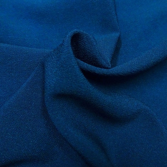 和柄 生地 一越ちりめん 無地 (全22色) 10cm単位 切り売り/18.青