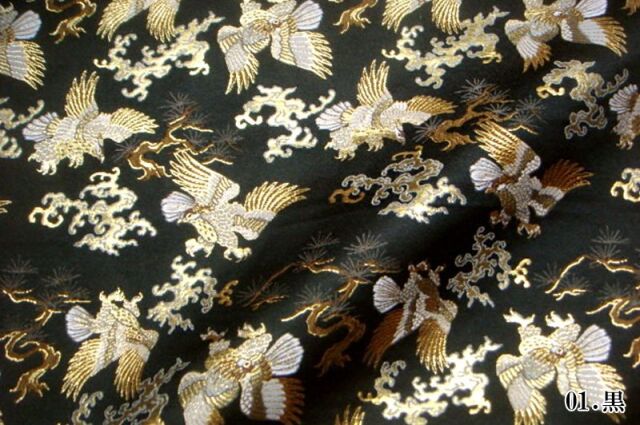 京都西陣織金襴生地 金襴生地販売 鷹柄の金襴生地通販なら都香庵