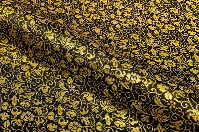 一蘭　黒色の金色模様丼 一蘭 黒色の金色模様丼 一蘭 黒色の金色模様丼