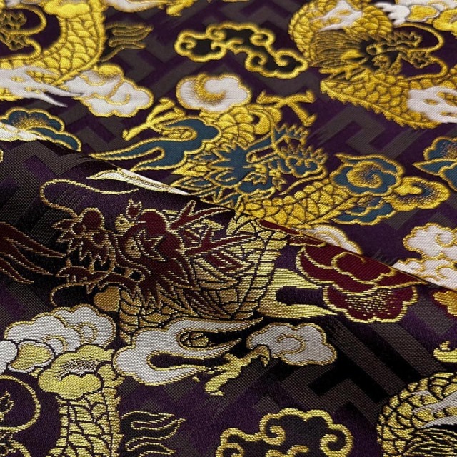 金襴生地通販 龍柄の和柄生地販売なら都香庵