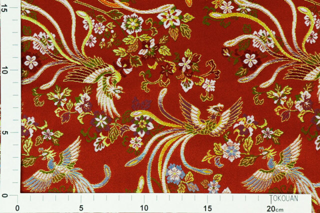 琉球鳳凰赤色 漆器 重箱 花と動物模様 琉球鳳凰赤色 漆器 重箱 花と動物模様