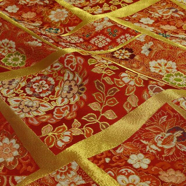 金襴生地通販 裂取り文柄の生地販売なら都香庵