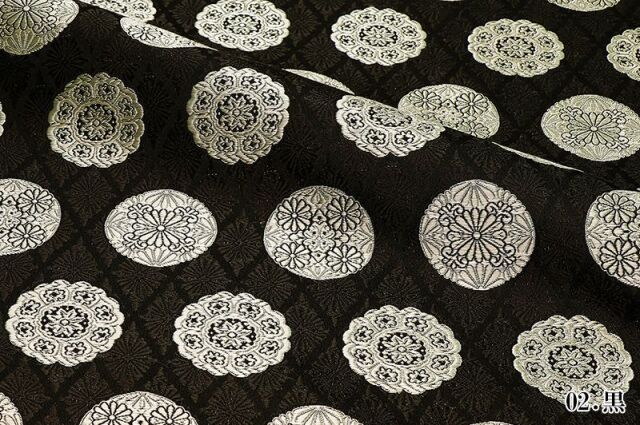 金襴生地販売 菊菱地華文の通販なら都香庵