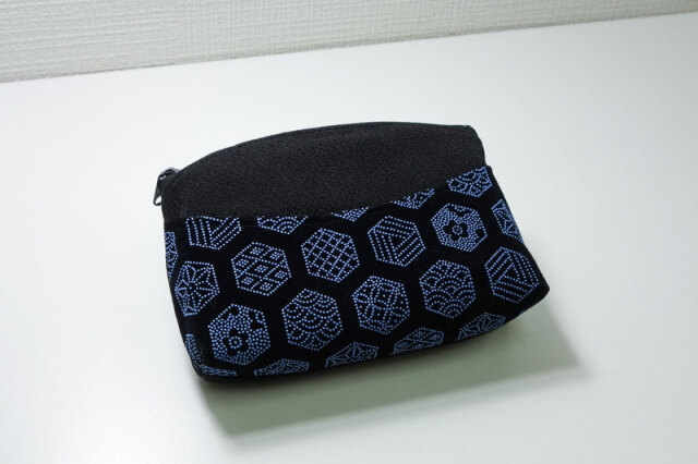 印傳調ポーチ(一)