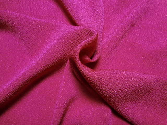 和柄 生地 京ちりめん 無地 (全27色) 10cm単位 切り売り